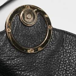 Pre Owned MICHAEL Michael Kors Black Leather Fulton Crossbody Bag