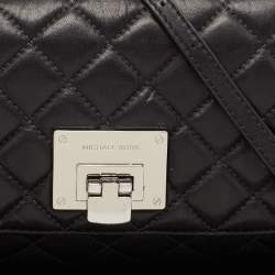MICHAEL Michael Kors Black Quilted Leather Crossbody Bag