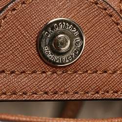 MICHAEL Michael Kors Brown Leather Medium Hamilton East West Tote