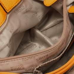 MICHAEL Michael Kors Dark Yellow Leather Fulton Chain Tote