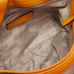 MICHAEL Michael Kors Dark Yellow Leather Fulton Chain Tote