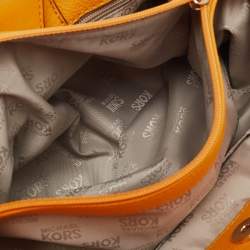 MICHAEL Michael Kors Dark Yellow Leather Fulton Chain Tote