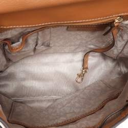 MICHAEL Michael Kors Brown Leather Medium Romy Backpack