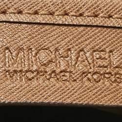 Pre Owned MICHAEL Michael Kors Brown Leather Small Cynthia Tote