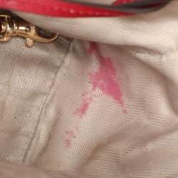 MICHAEL Michael Kors Red Blue Leather Medium Selma Satchel