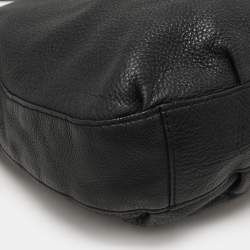 MICHAEL Michael Kors Black Leather Tassel Satchel