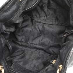 MICHAEL Michael Kors Black Leather Tassel Satchel