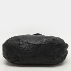 MICHAEL Michael Kors Black Leather Tassel Satchel