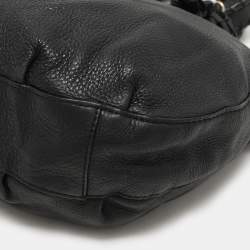 MICHAEL Michael Kors Black Leather Tassel Satchel