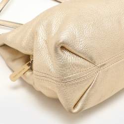 MICHAEL Michael Kors Gold Leather Jet Set Chain Tote