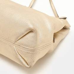 MICHAEL Michael Kors Gold Leather Jet Set Chain Tote