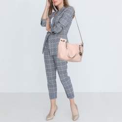 MICHAEL Michael Kors Pink Leather Jet Set Chain Satchel