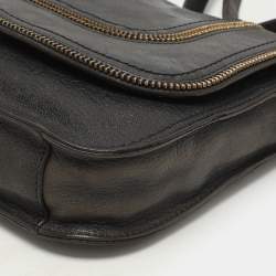 MICHAEL Michael Kors Navy Blue Leather Naomi Crossbody Bag