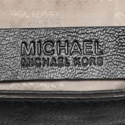 MICHAEL Michael Kors Navy Blue Leather Naomi Crossbody Bag
