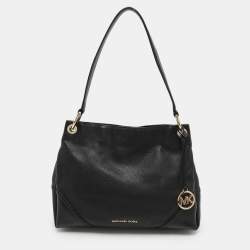 MICHAEL Michael Kors Black Leather Nicole Hobo