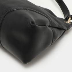 MICHAEL Michael Kors Black Leather Nicole Hobo