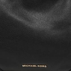 MICHAEL Michael Kors Black Leather Nicole Hobo