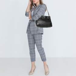 MICHAEL Michael Kors Black Leather Nicole Hobo