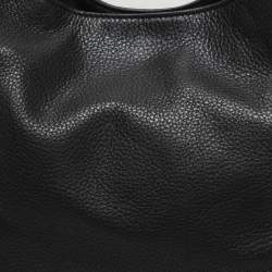 Michael Michael Kors Black Leather Fulton Hobo