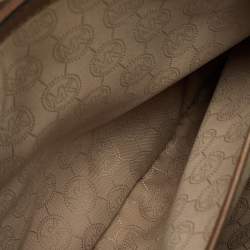 MICHAEL Michael Kors Taupe Beige Saffiano Leather Large Jet Set Tote