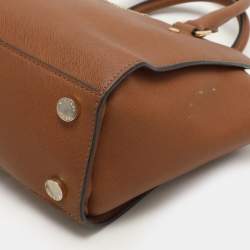 MICHAEL Michael Kors Brown Leather Medium Selma Satchel