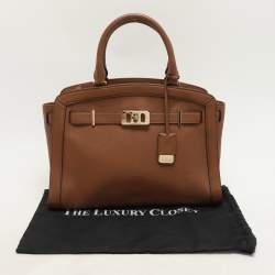 MICHAEL Michael Kors Brown Leather Large Karson Tote