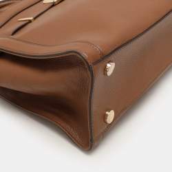 MICHAEL Michael Kors Brown Leather Large Karson Tote