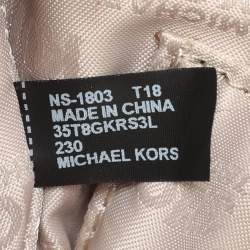 MICHAEL Michael Kors Brown Leather Large Karson Tote