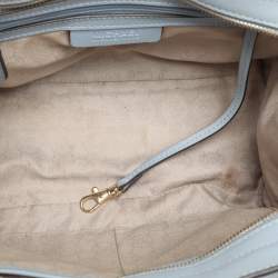 MICHAEL Michael Kors Blue Leather Medium Selma Satchel