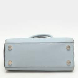 MICHAEL Michael Kors Blue Leather Medium Selma Satchel