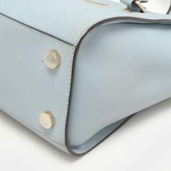 MICHAEL Michael Kors Blue Leather Medium Selma Satchel