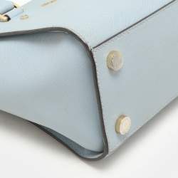 MICHAEL Michael Kors Blue Leather Medium Selma Satchel