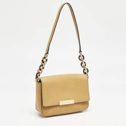 MICHAEL Michael Kors Tan Leather Jade Shoulder Bag