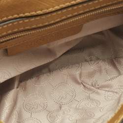 MICHAEL Michael Kors Tan Leather Jade Shoulder Bag