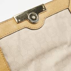MICHAEL Michael Kors Tan Leather Jade Shoulder Bag
