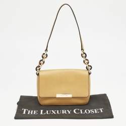 MICHAEL Michael Kors Tan Leather Jade Shoulder Bag