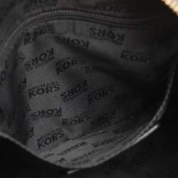 Pre Owned MICHAEL Michael Kors Black Leather Hobo