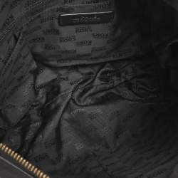 Pre Owned MICHAEL Michael Kors Black Leather Hobo