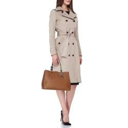 MICHAEL Michael Kors Brown Leather Large Cynthia Tote