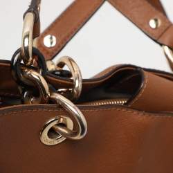 MICHAEL Michael Kors Brown Leather Large Cynthia Tote