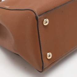 MICHAEL Michael Kors Brown Leather Large Cynthia Tote