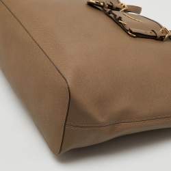 MICHAEL Michael Kors Brown Saffiano Leather Large Jet Set Travel Tote