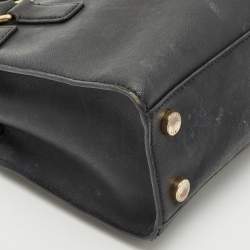 Pre Owned MICHAEL Michael Kors Black Saffiano Leather Small Dillon Tote