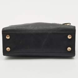 Pre Owned MICHAEL Michael Kors Black Saffiano Leather Small Dillon Tote