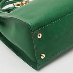 MICHAEL Michael Kors Green Leather Large North South Hamilton Tote
