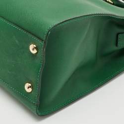 MICHAEL Michael Kors Green Leather Large North South Hamilton Tote