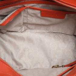 MICHAEL Michael Kors Orange Leather Medium Hamilton Tote