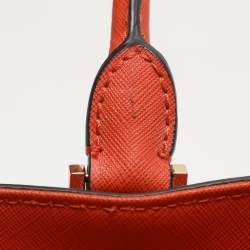 MICHAEL Michael Kors Orange Leather Medium Hamilton Tote