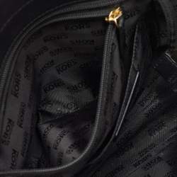 MICHAEL Michael Kors Black Saffiano Leather Jet Set Travel Chain Shoulder Bag