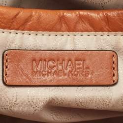 MICHAEL Michael Kors White Signature Coated Canvas Mini Jet Set Travel Satchel